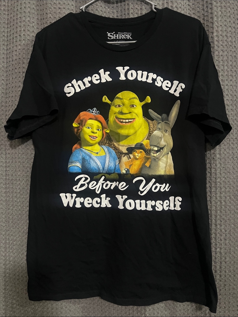Shrek Yourself Graphic Tee - Black